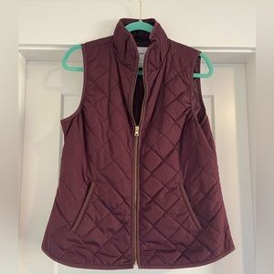 Maroon Old Navy Vest, Size M